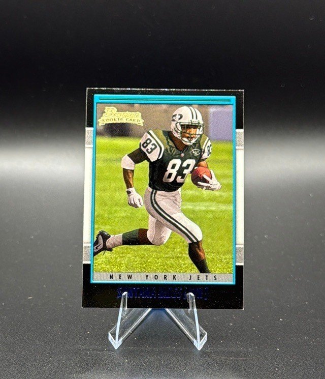 Santana Moss 2001 Bowman #198 RC