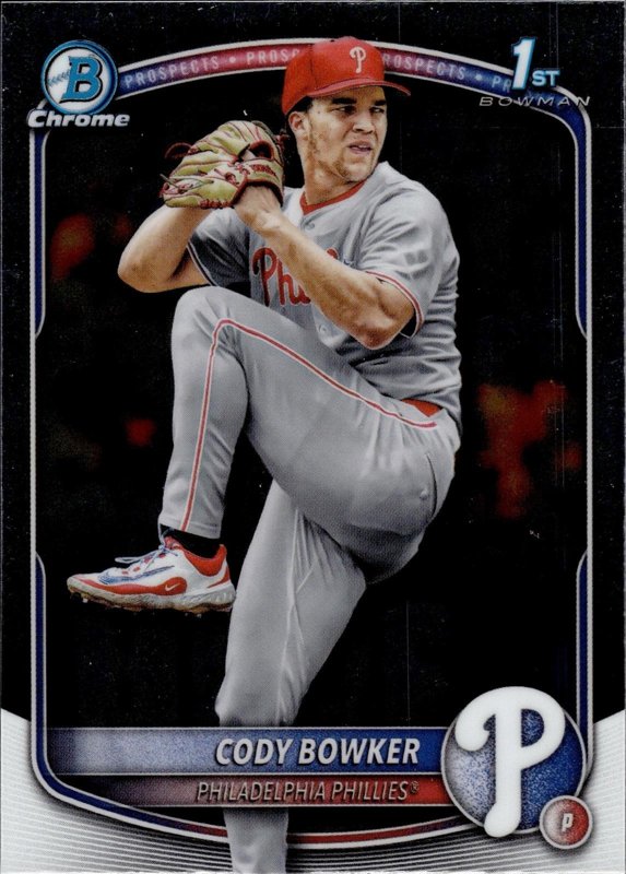Cody Bowker 2025 Bowman Draft Chrome #BDC-140