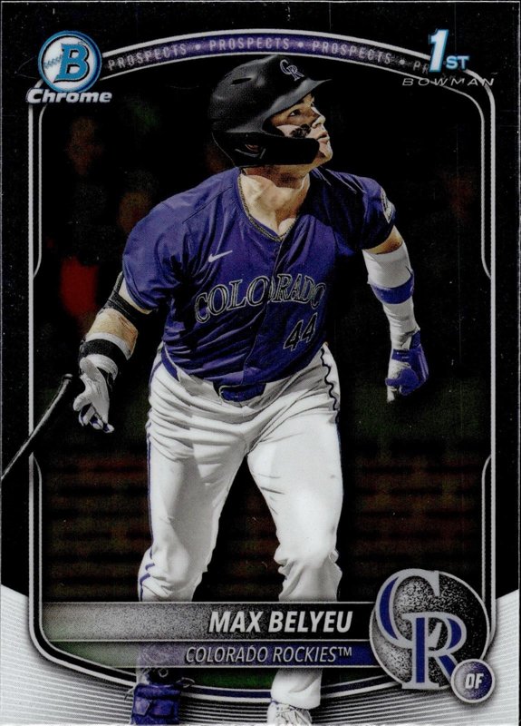 Max Belyeu 2025 Bowman Draft Chrome #BDC-5