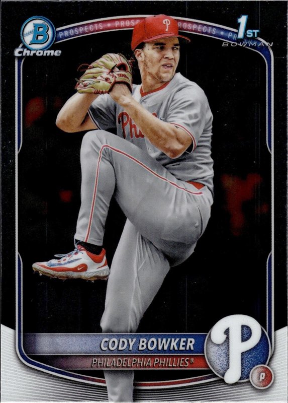 Cody Bowker 2025 Bowman Draft Chrome #BDC-140