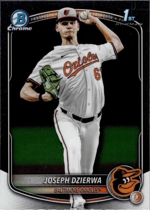 Joseph Dzierwa 2025 Bowman Draft #BD-186