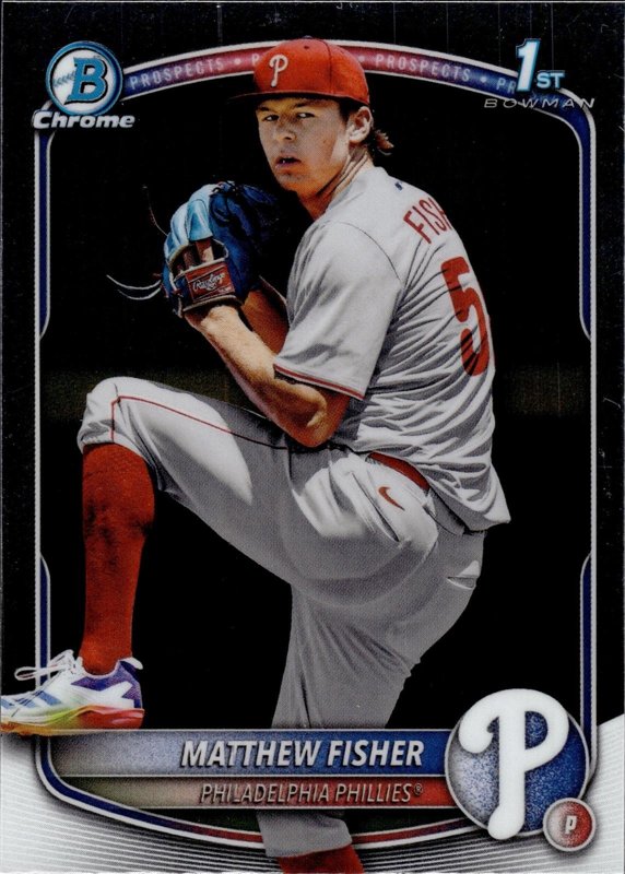 Matthew Fisher 2025 Bowman Draft Chrome #BDC-106
