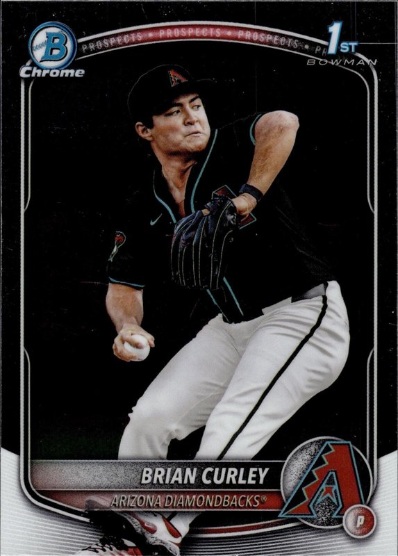 Brian Curley 2025 Bowman Draft Chrome #BDC-170
