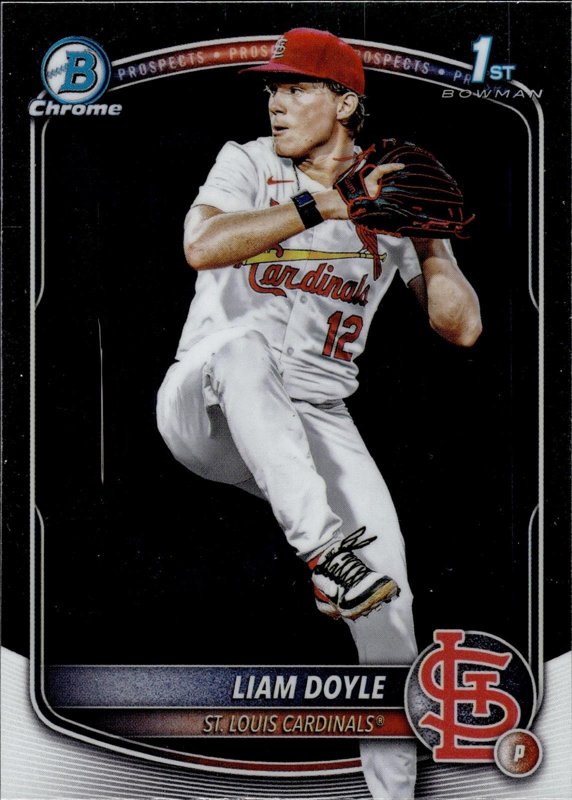 Liam Doyle 2025 Bowman Draft Chrome #BDC-12
