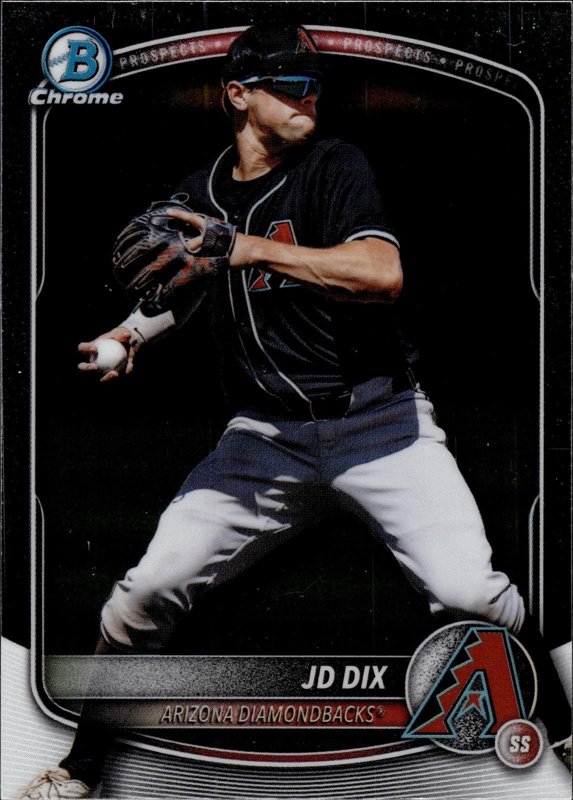 JD Dix 2025 Bowman Draft Chrome #BDC-161