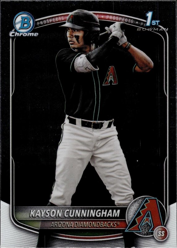 Kayson Cunningham 2025 Bowman Draft Chrome #BDC-84