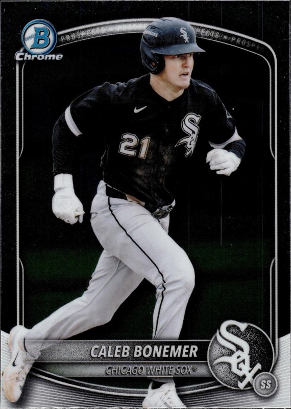 Caleb Bonemer 2025 Bowman Draft Chrome #BDC-184