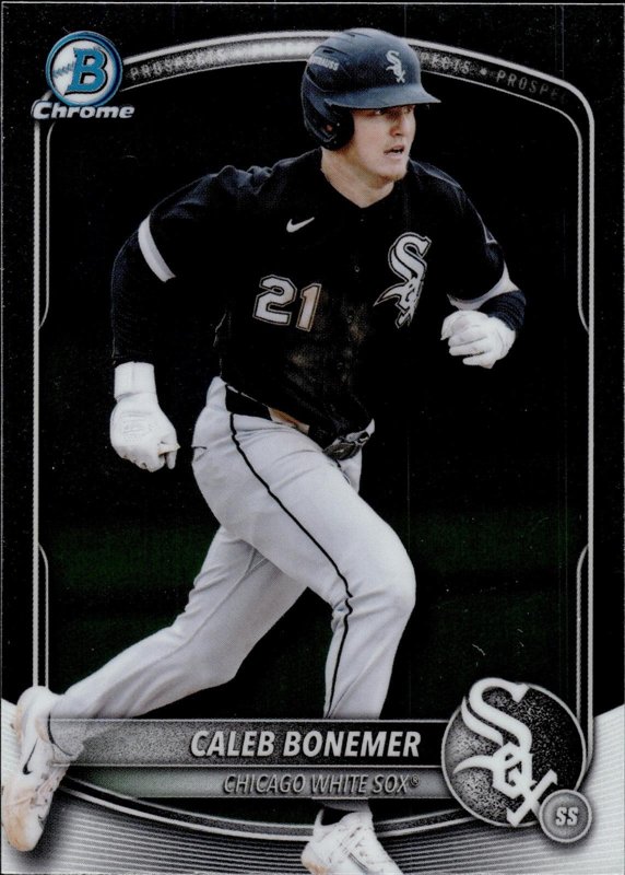 Caleb Bonemer 2025 Bowman Draft Chrome #BDC-184