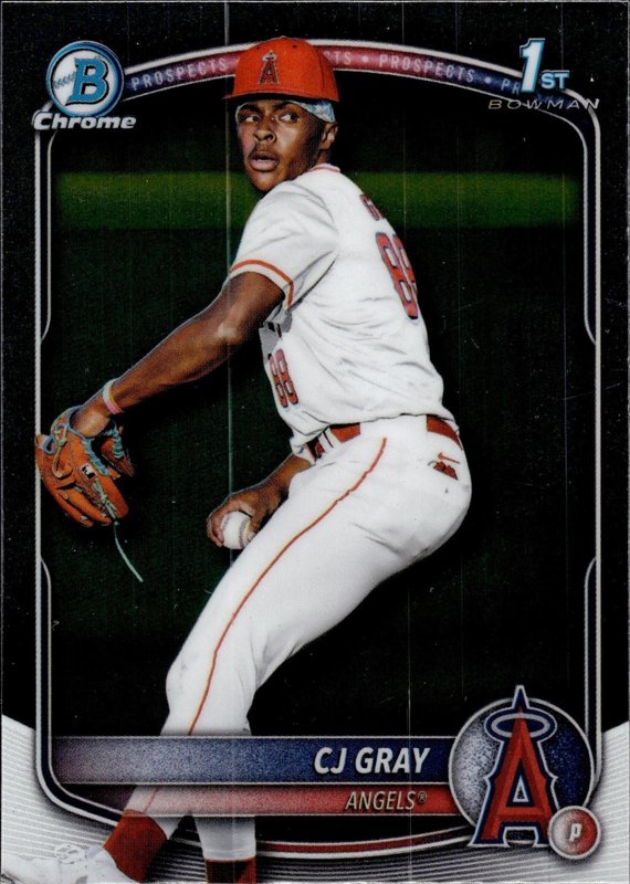 CJ Gray 2025 Bowman Draft Chrome #BDC-197