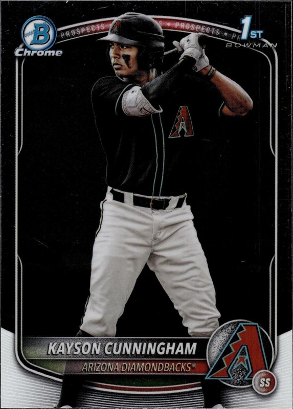 Kayson Cunningham 2025 Bowman Draft Chrome #BDC-84