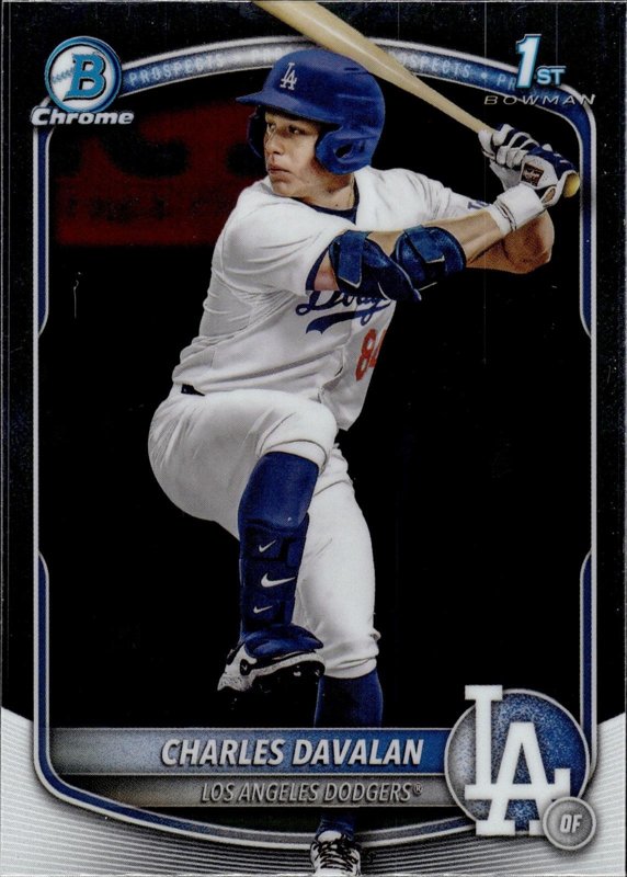 Charles Davalan 2025 Bowman Draft Chrome #BDC-96