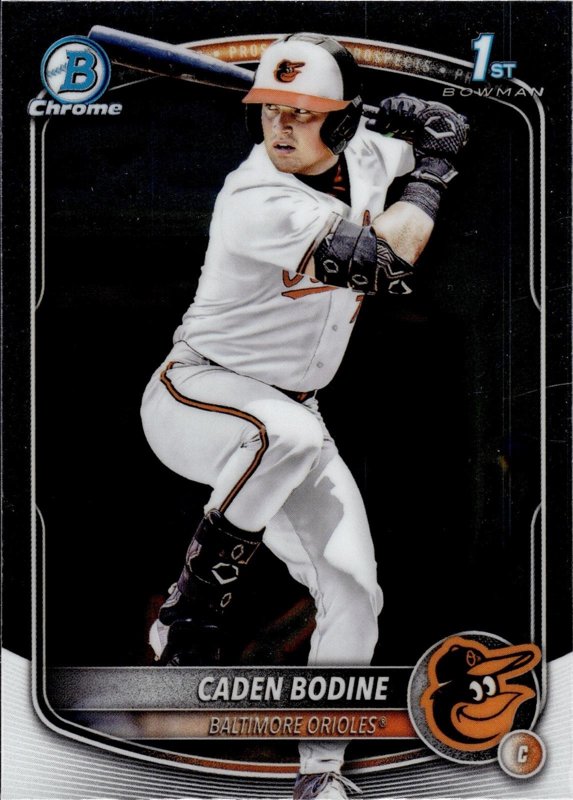 Caden Bodine 2025 Bowman Draft Chrome #BDC-63