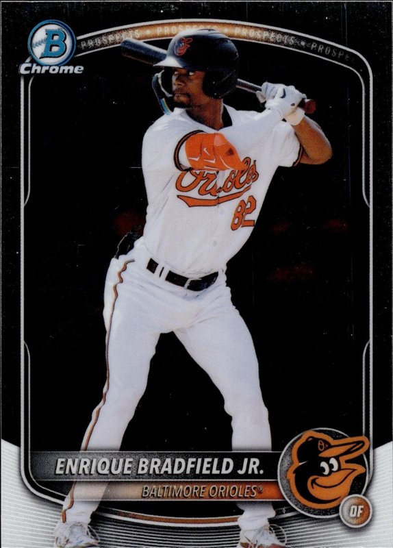 Enrique Bradfield Jr. 2025 Bowman Draft Chrome #BDC-198