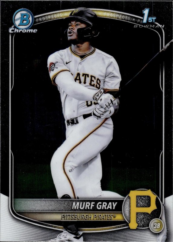 Murf Gray 2025 Bowman Draft Chrome #BDC-108