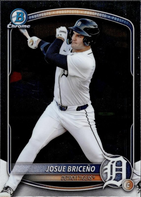 Josue Briceño 2025 Bowman Draft Chrome #BDC-60
