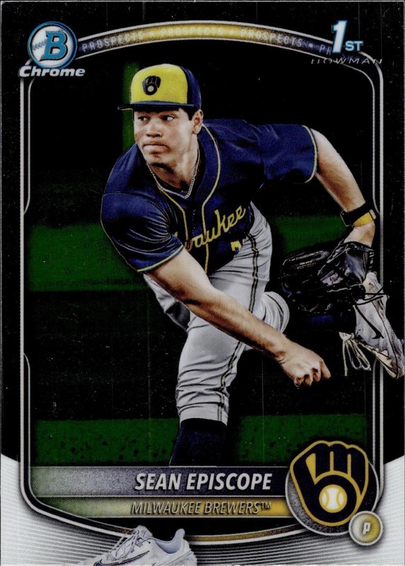 Sean Episcope 2025 Bowman Draft Chrome #BDC-149
