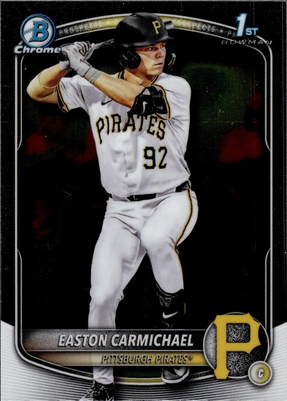 Easton Carmichael 2025 Bowman Draft Chrome #BDC-50