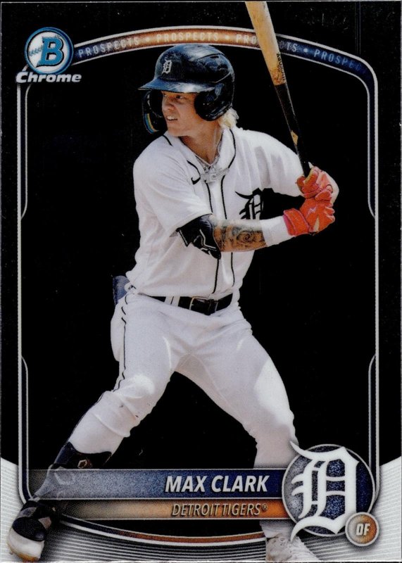 Max Clark 2025 Bowman Draft Chrome #BDC-48