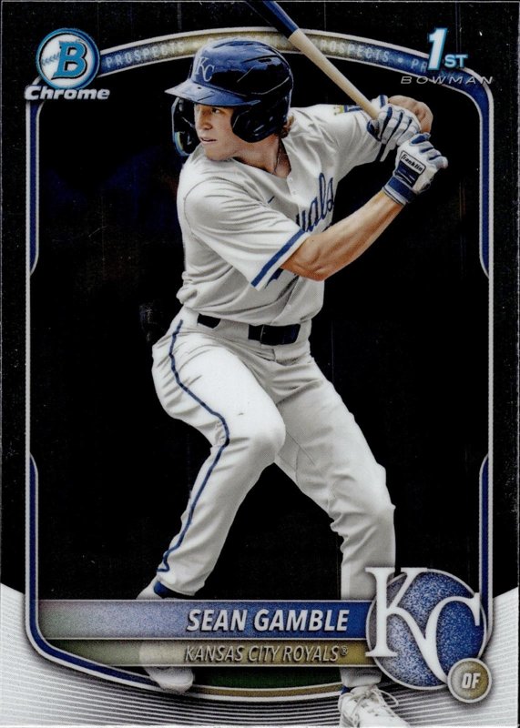 Sean Gamble 2025 Bowman Draft Chrome #BDC-178
