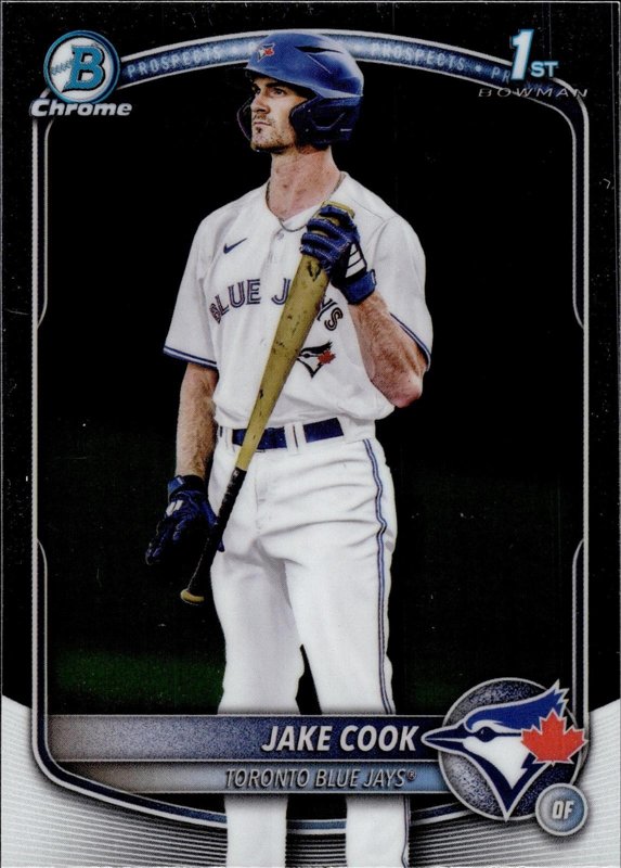 Jake Cook 2025 Bowman Draft Chrome #BDC-97