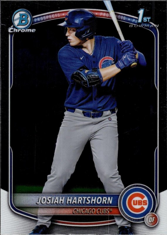 Josiah Hartshorn 2025 Bowman Draft Chrome #BDC-21