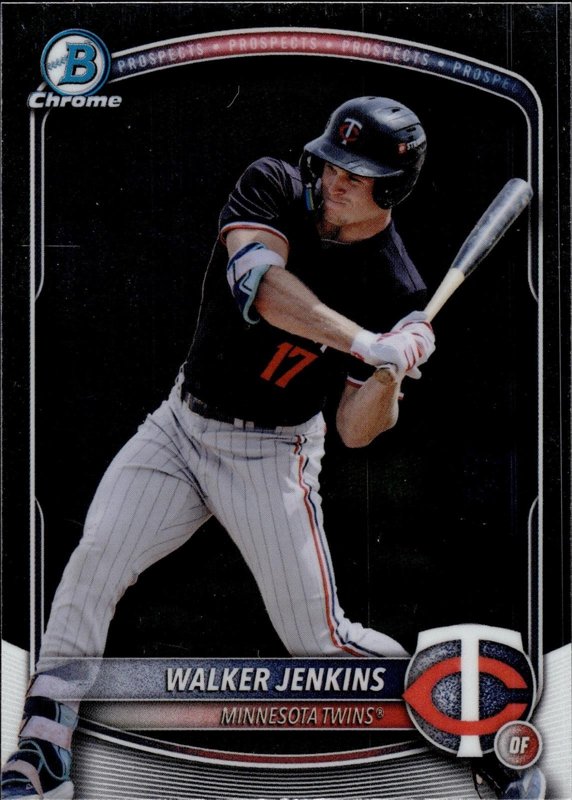 Walker Jenkins 2025 Bowman Draft Chrome #BDC-159