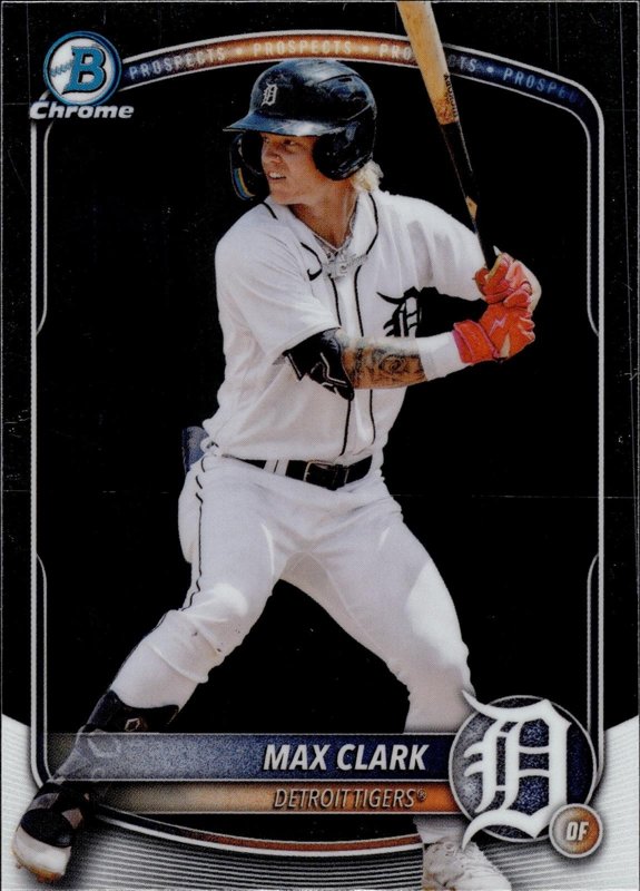 Max Clark 2025 Bowman Draft Chrome #BDC-48
