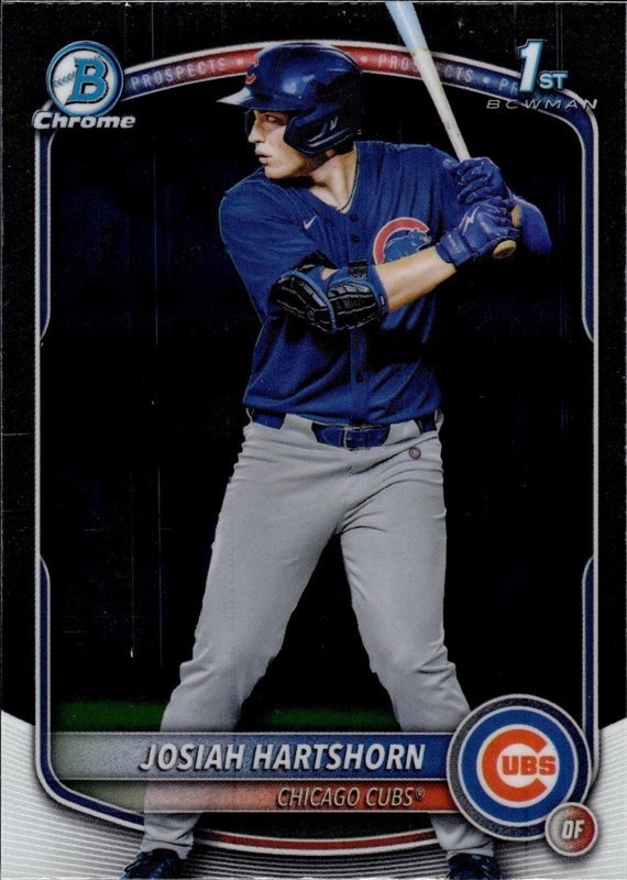 Josiah Hartshorn 2025 Bowman Draft Chrome #BDC-21