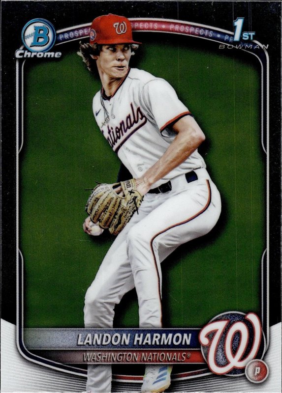 Landon Harmon 2025 Bowman Draft Chrome #BDC-44