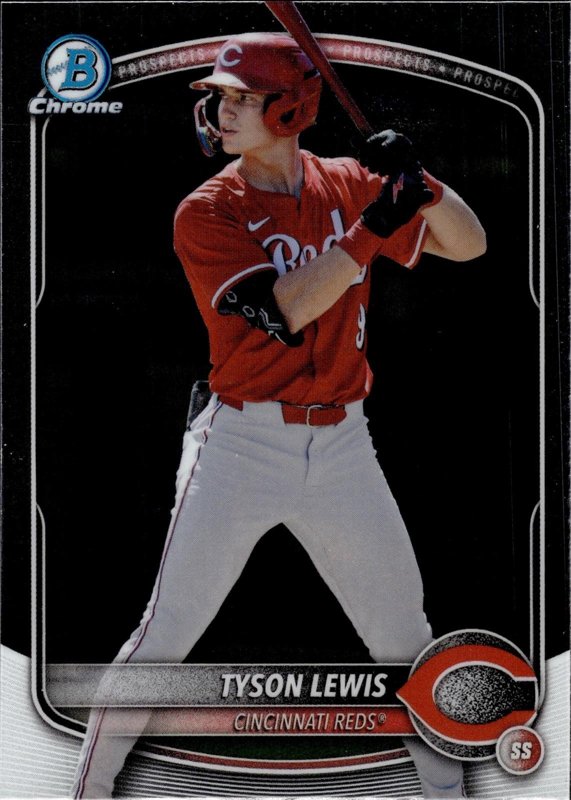 Tyson Lewis 2025 Bowman Draft Chrome #BDC-32