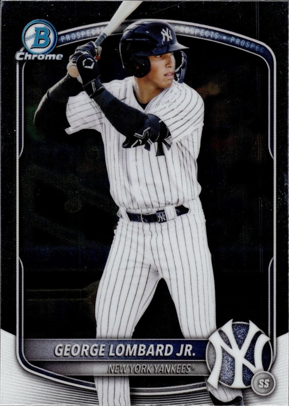 George Lombard Jr. 2025 Bowman Draft Chrome #BDC-43