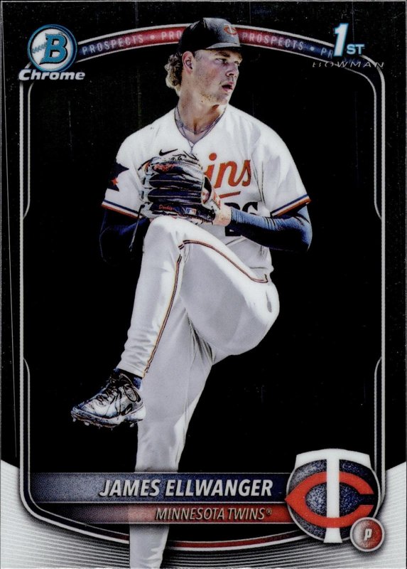 James Ellwanger 2025 Bowman Draft Chrome #BDC-164