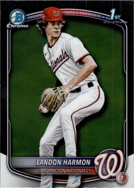 Landon Harmon 2025 Bowman Draft Chrome #BDC-44