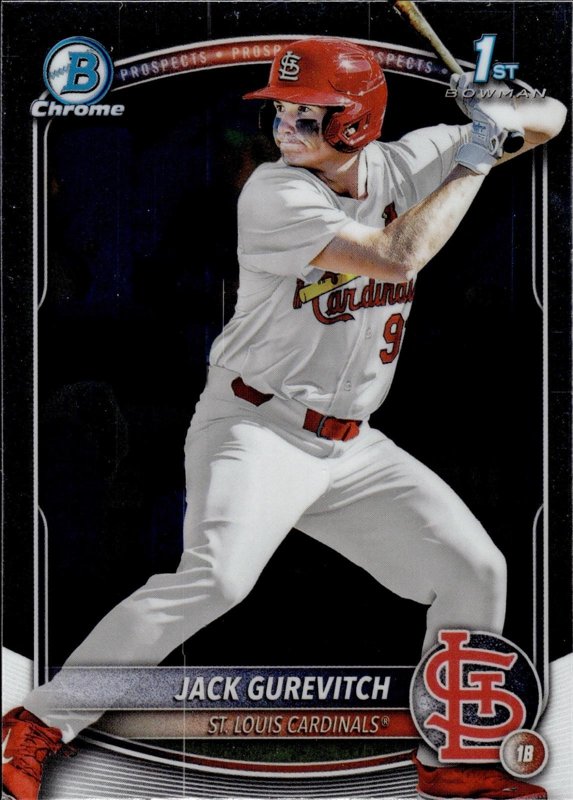 Jack Gurevitch 2025 Bowman Draft Chrome #BDC-150