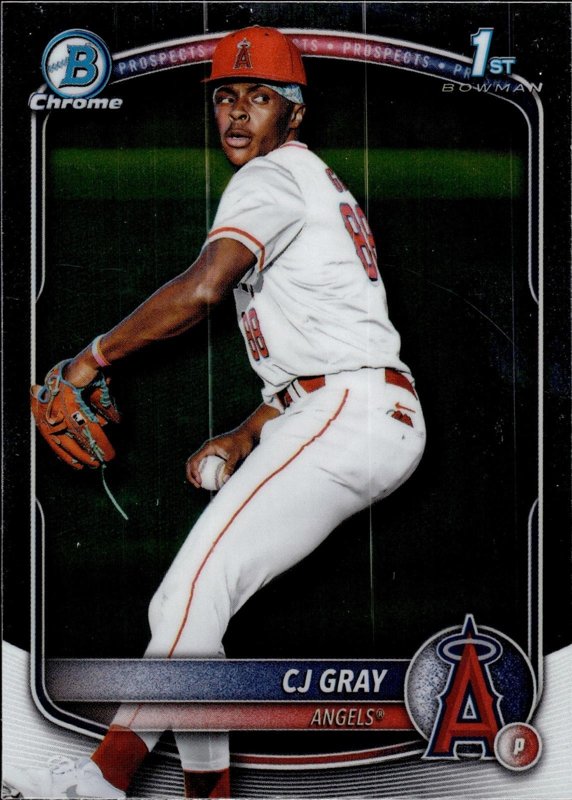 CJ Gray 2025 Bowman Draft Chrome #BDC-197