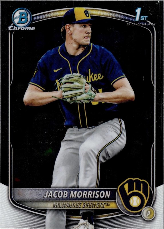 Jacob Morrison 2025 Bowman Draft Chrome #BDC-42