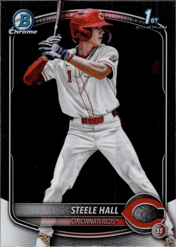 Steele Hall 2025 Bowman Draft Chrome #BDC-20