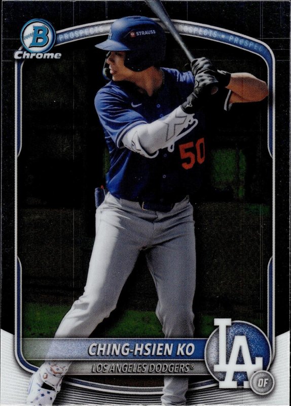 Ching-Hsien Ko 2025 Bowman Draft Chrome #BDC-165