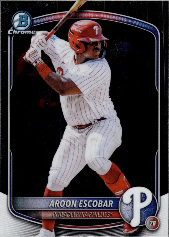 Aroon Escobar 2025 Bowman Draft Chrome #BDC-98