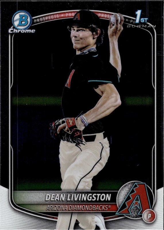 Dean Livingston 2025 Bowman Draft Chrome #BDC-175
