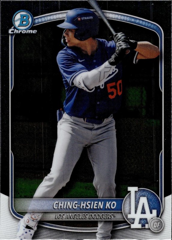 Ching-Hsien Ko 2025 Bowman Draft Chrome #BDC-165