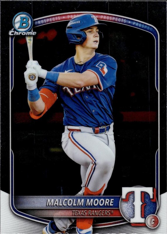 Malcolm Moore 2025 Bowman Draft Chrome #BDC-191