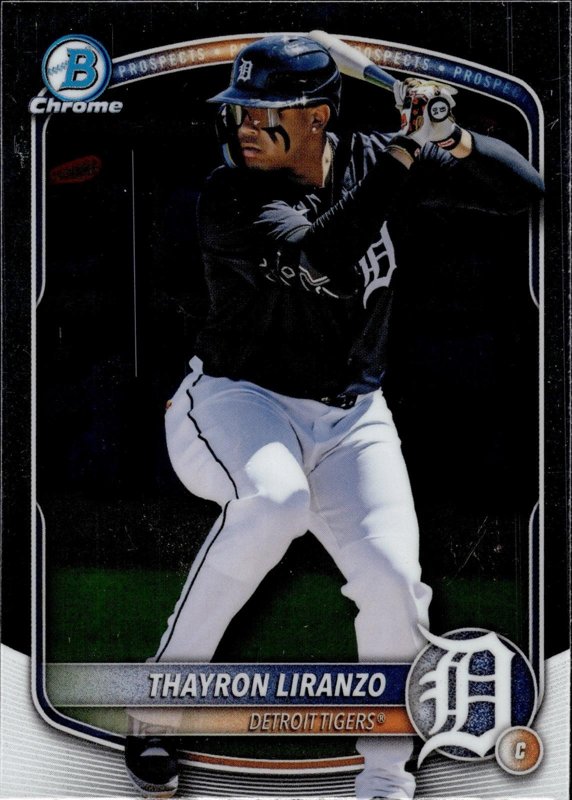 Thayron Liranzo 2025 Bowman Draft Chrome #BDC-168