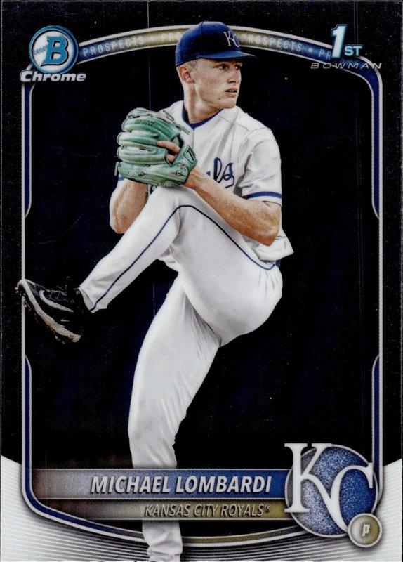 Michael Lombardi 2025 Bowman Draft Chrome #BDC-118