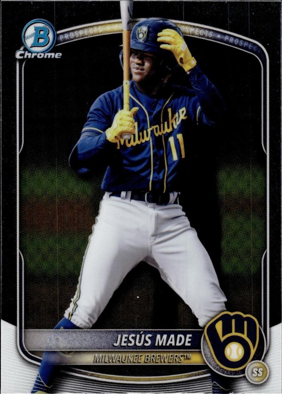 Jesus Made 2025 Bowman Draft Chrome #BDC-196
