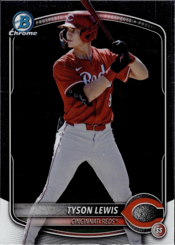 Tyson Lewis 2025 Bowman Draft Chrome #BDC-32