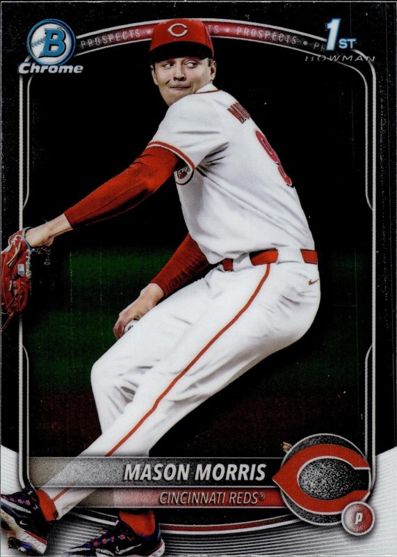 Mason Morris 2025 Bowman Draft Chrome #BDC-66