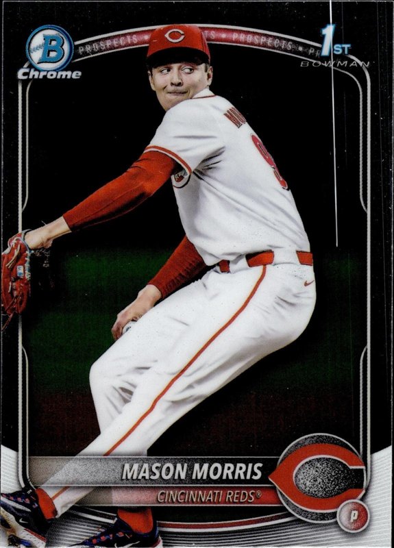Mason Morris 2025 Bowman Draft Chrome #BDC-66