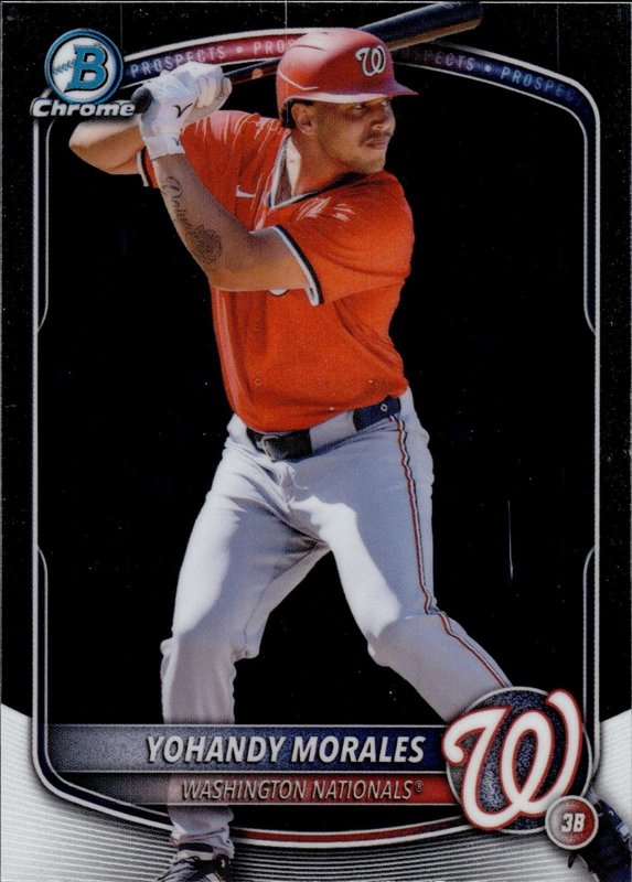 Yohandy Morales 2025 Bowman Draft Chrome #BDC-177