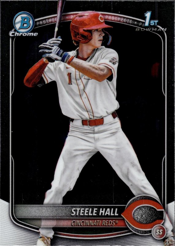 Steele Hall 2025 Bowman Draft Chrome #BDC-20